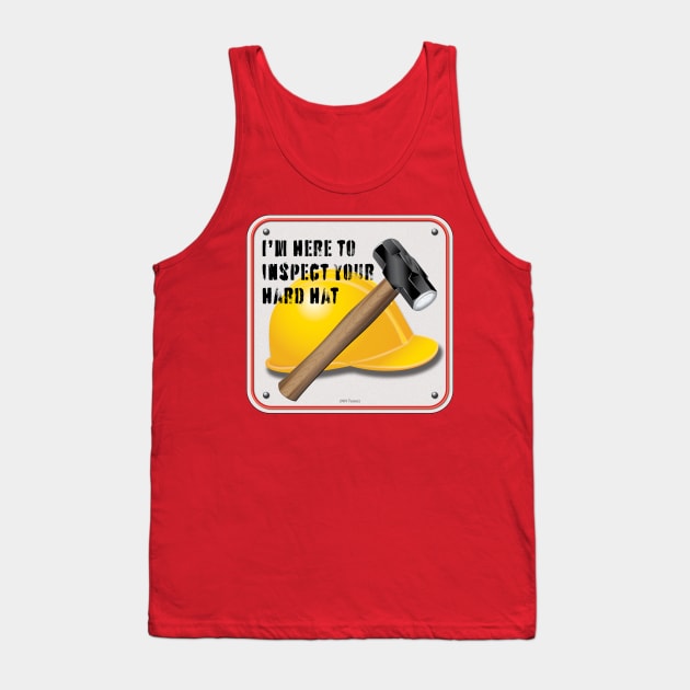 Hard Hat Inspector Tank Top by NN Tease